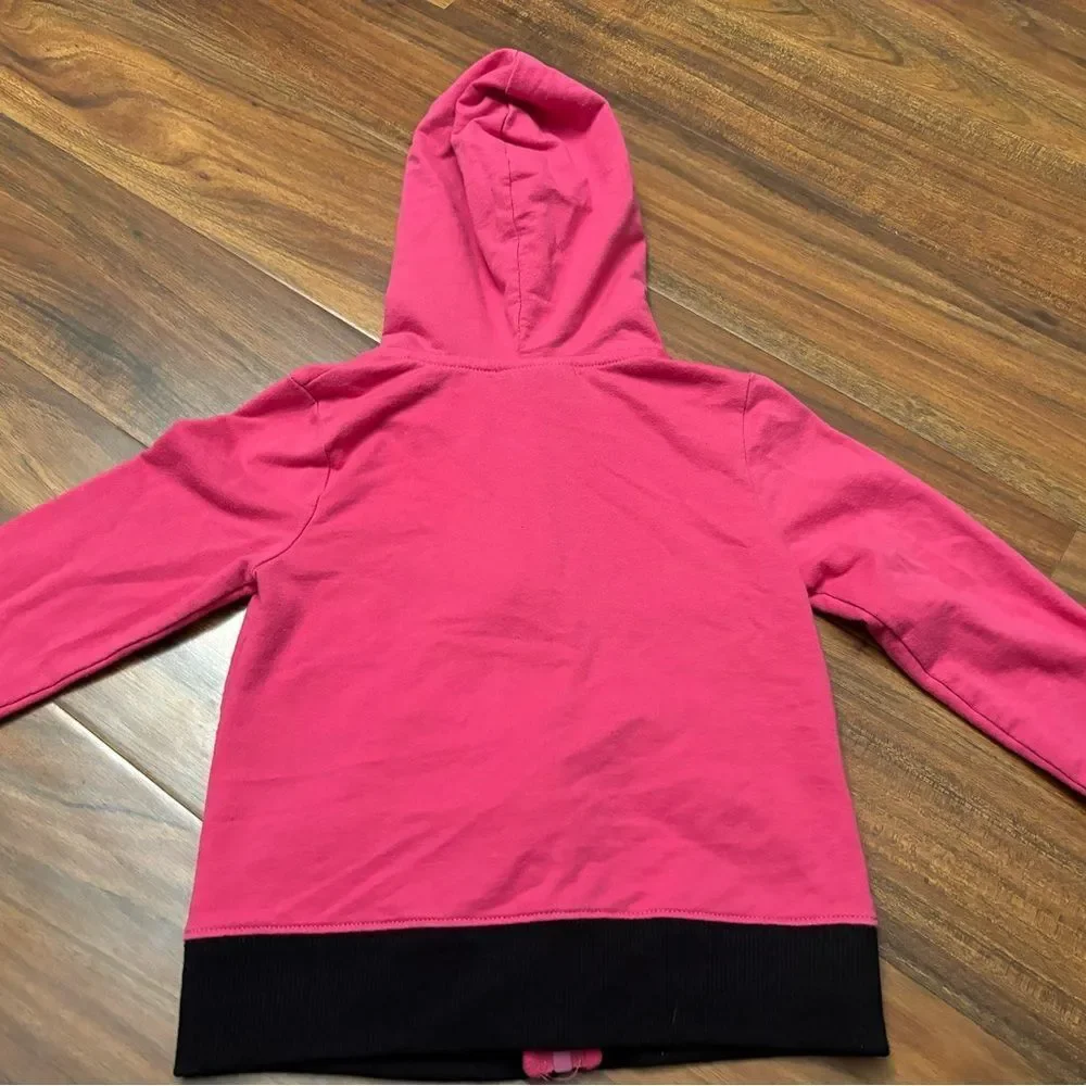 Hello Kitty pink zip up hoodie gem/bedazzled - Picture 3 of 5